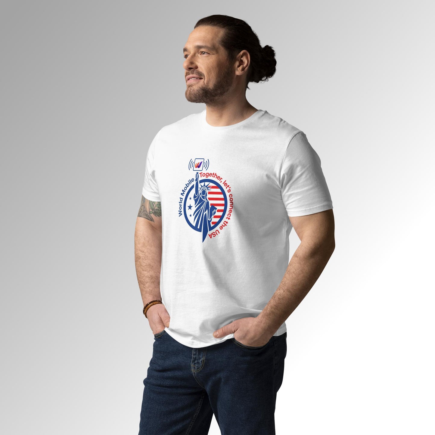 RareEvo - Organic Cotton T-shirt - Unisex - White
