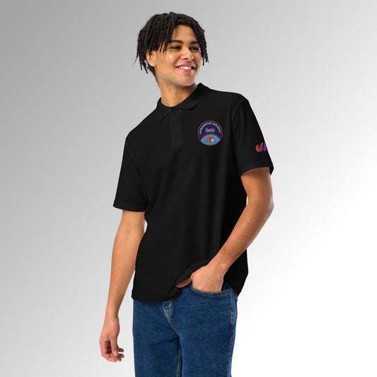 Mozambique Launch Embroidered Pique Polo Shirt