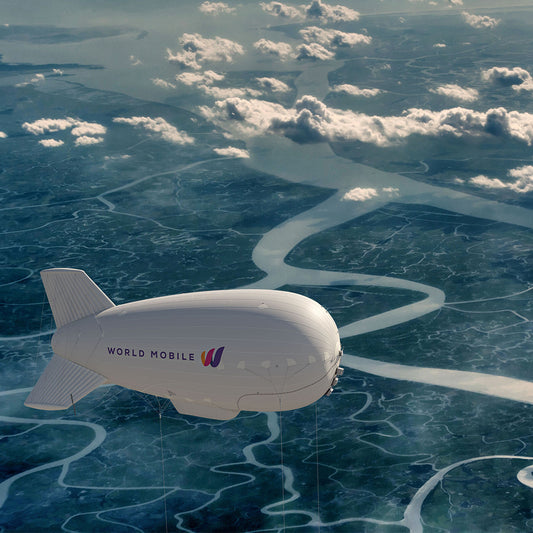 World Mobile Aerostat 4K River Landscape Wallpaper