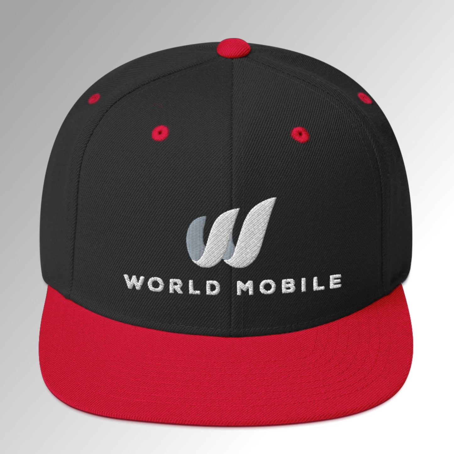 WM Snapback Hat - White Logo