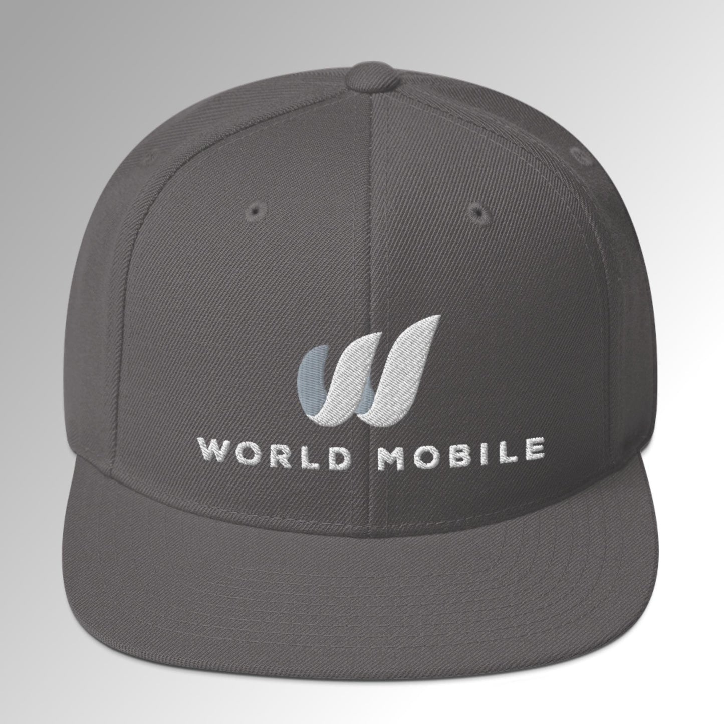 WM Snapback Hat - White Logo