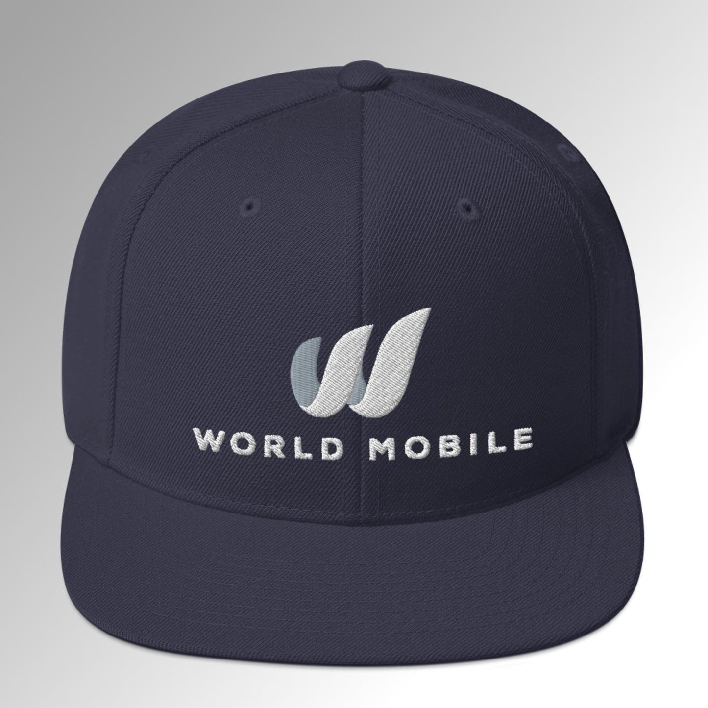 WM Snapback Hat - White Logo