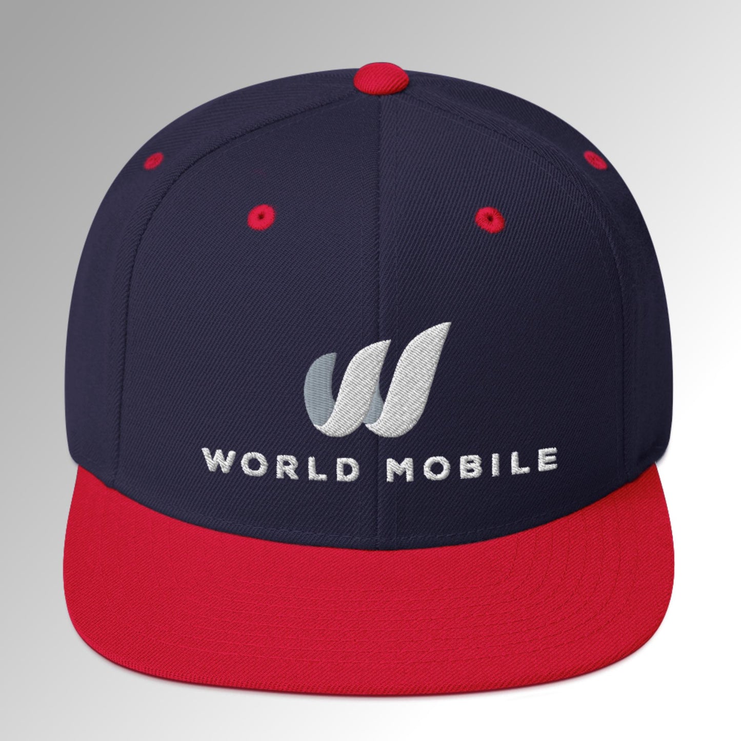 WM Snapback Hat - White Logo
