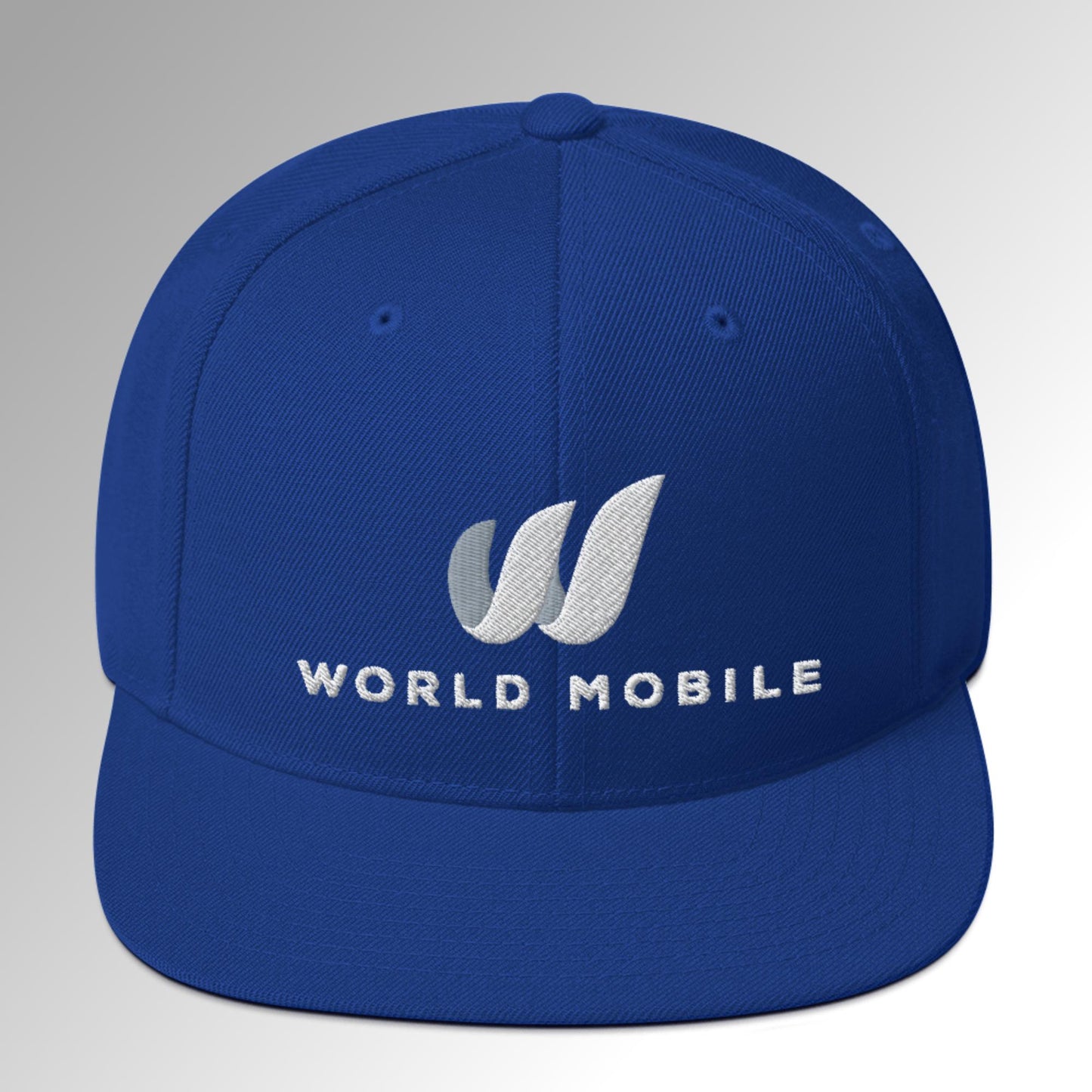 WM Snapback Hat - White Logo