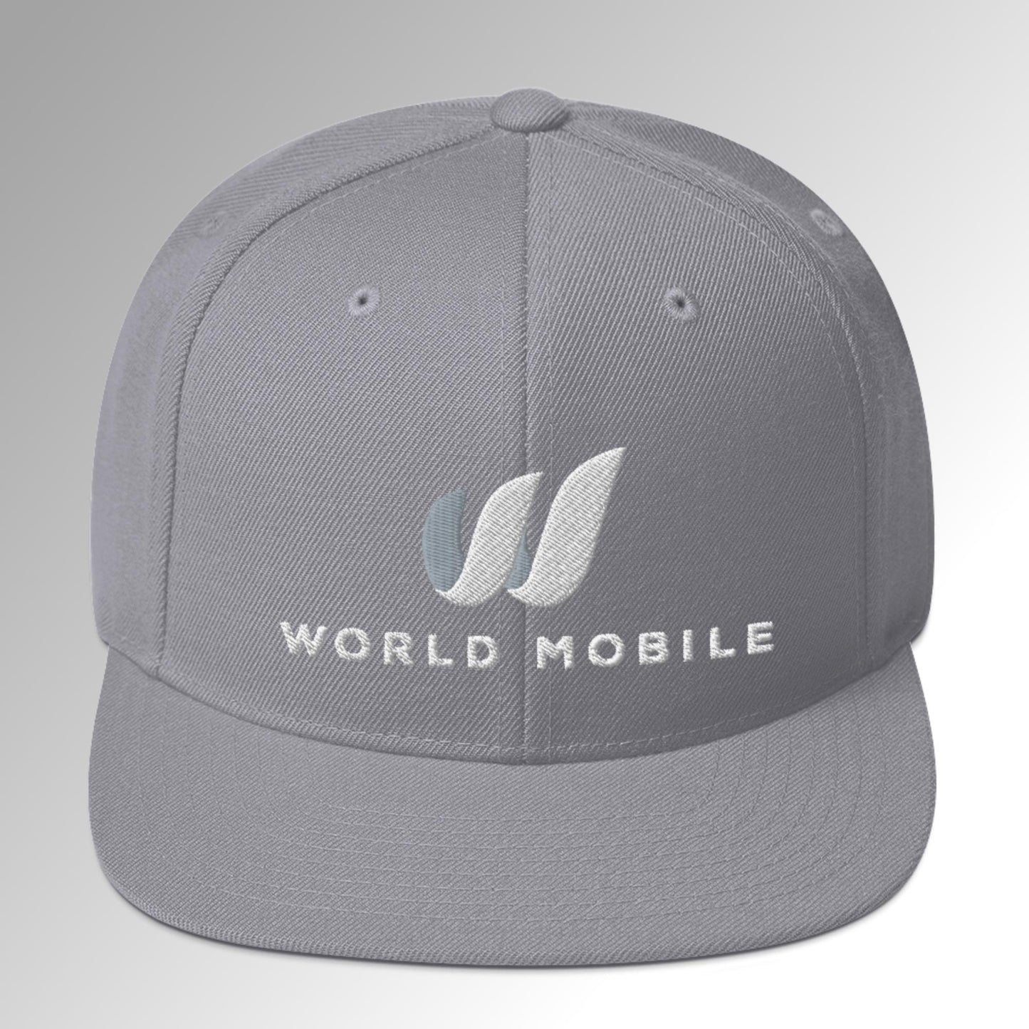 WM Snapback Hat - White Logo