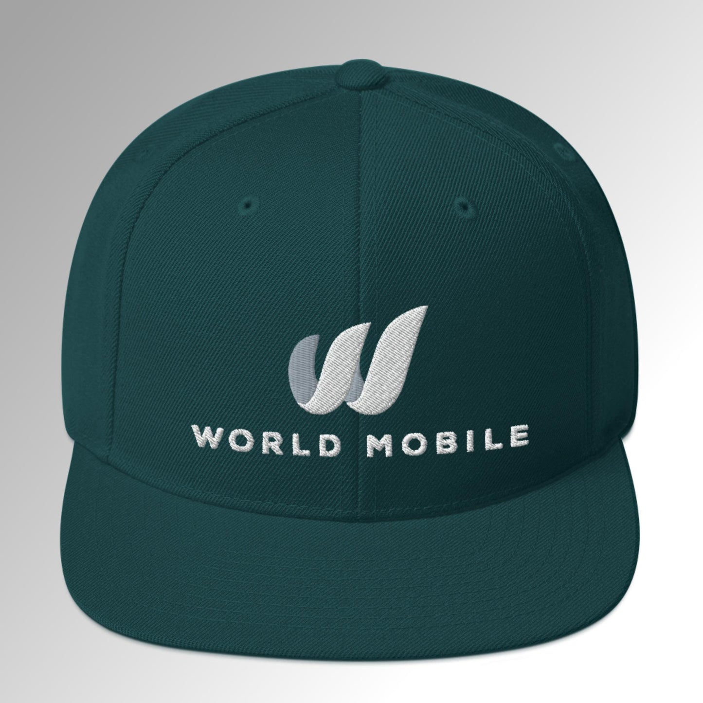 WM Snapback Hat - White Logo