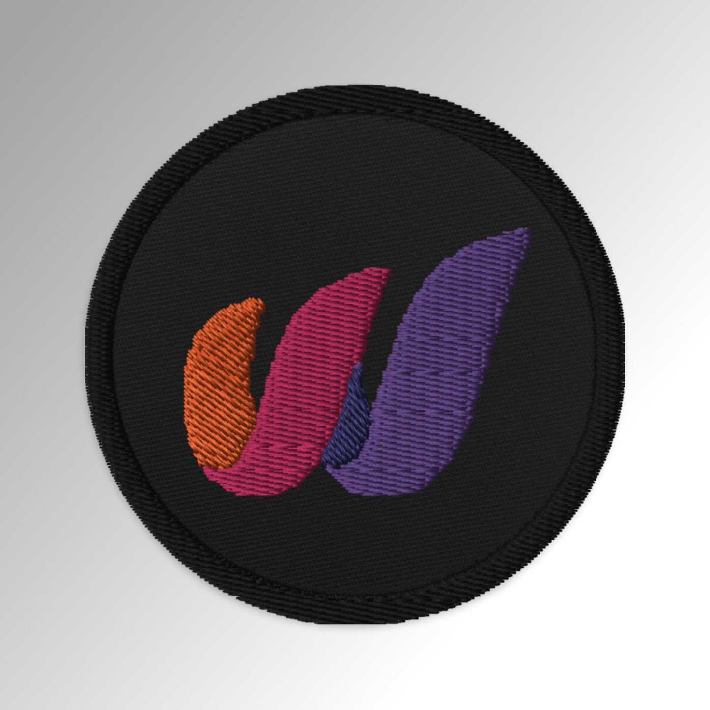 WM Coloured Embroidered Patches