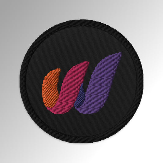 WM Coloured Embroidered Patches