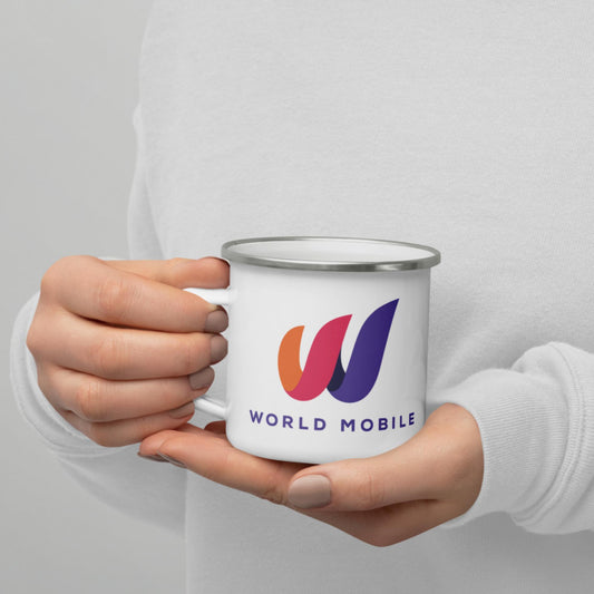 WM Enamel Mug