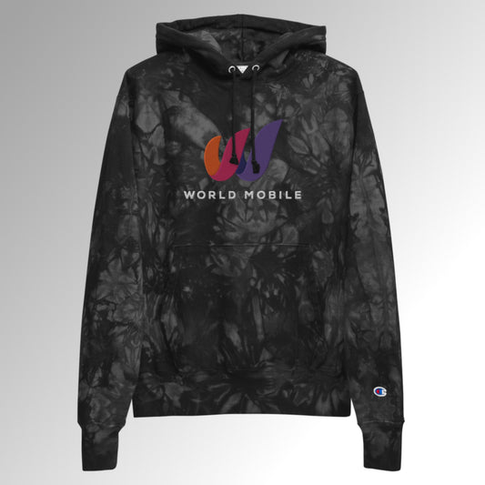 WM Unisex Champion tie-dye hoodie