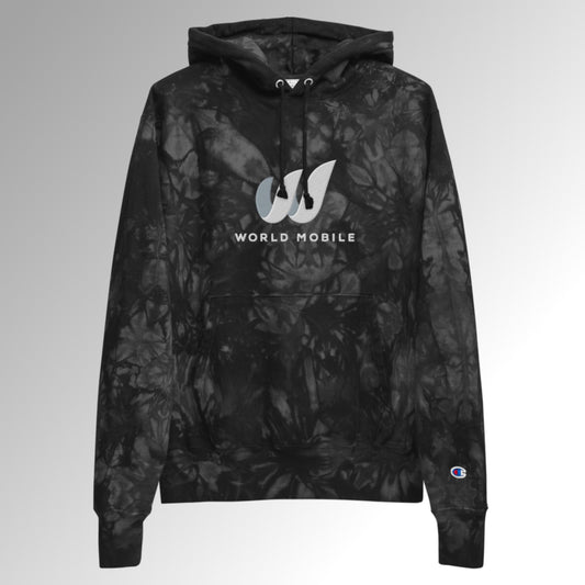 WM Unisex Champion tie-dye hoodie