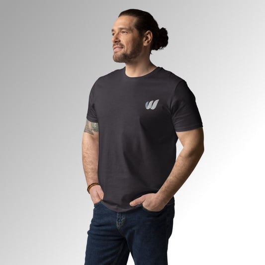 WM Embroidered Unisex Organic Cotton T-shirt