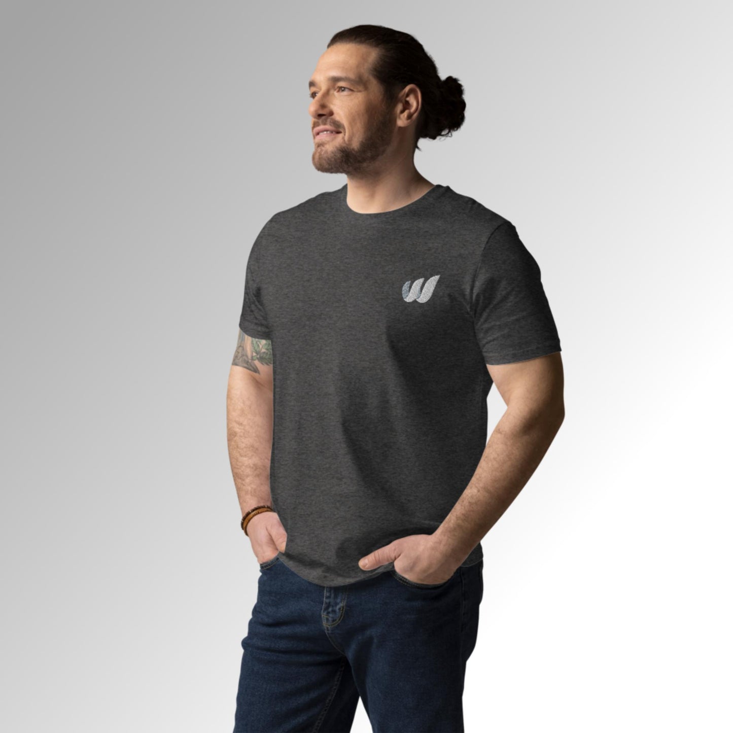WM Embroidered Unisex Organic Cotton T-shirt