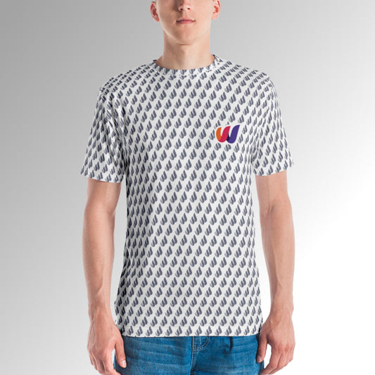 Men's All-Over Print T-Shirt With Logo